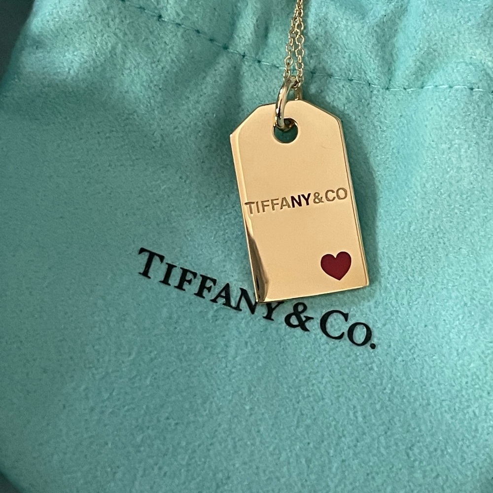 Tiffany & Co 18k yellow‎ gold necklace